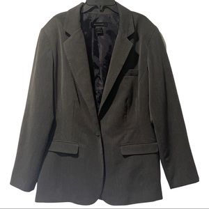 Ashley Stewart fitted blazer